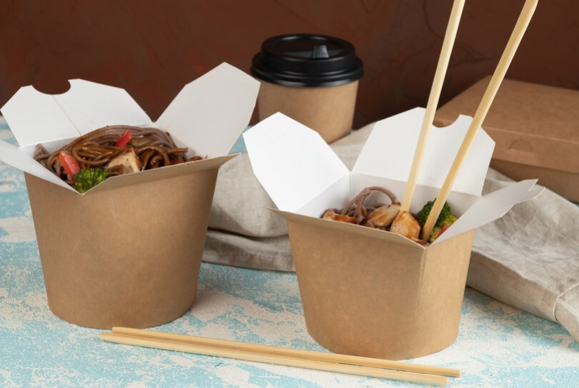 Hộp giấy đựng thức ăn