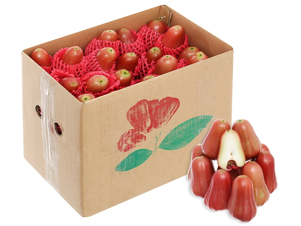 Thùng đựng quả mận An Phước