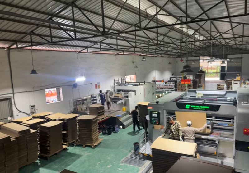 Quy trình sản xuất hiện đại, chuyên nghiệp: