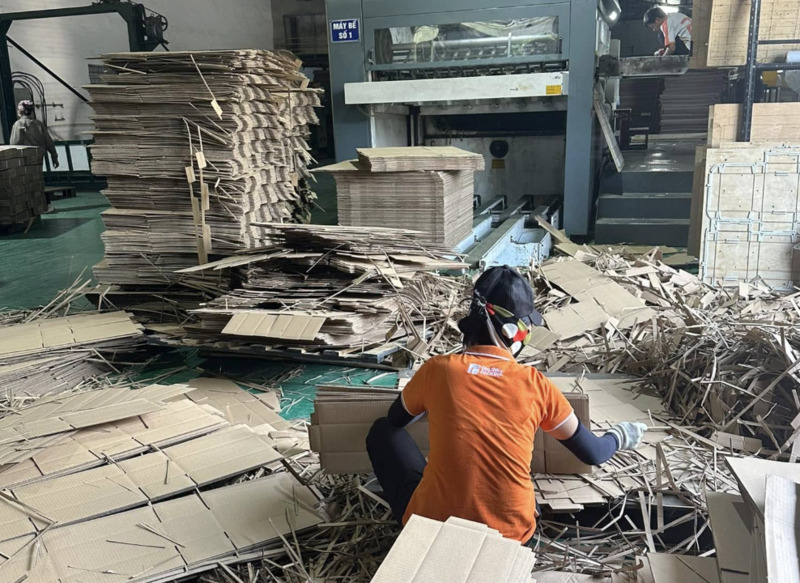 Đơn vị sản xuất carton dây chuyền hiện đại, công nghệ tiên tiến hiện nay