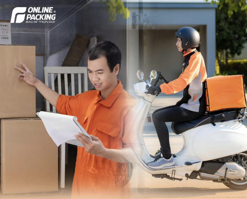 Báo giá sản xuất bao bì carton 5 lớp cho hãng vận chuyển tại Online Packing