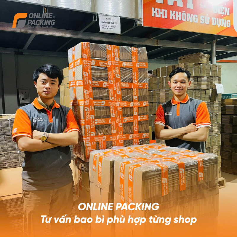 Online Packing  sản xuất bao bì carton 5 lớp ứng dụng công nghệ hiện đại