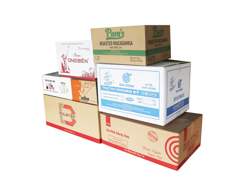 Ứng dụng phổ biến của thùng carton cán màng PE